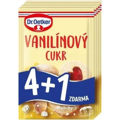 Dr. Oetker Dr.Oetker cukor vanilínový 5x20g