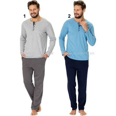 Hotberg M-Max pánské pyžamo Anatol503 2-modrá – Hledejceny.cz