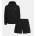 Jack and Jones Къси панталони Jack and Jones Mens Windbreaker and Shorts Set - Black