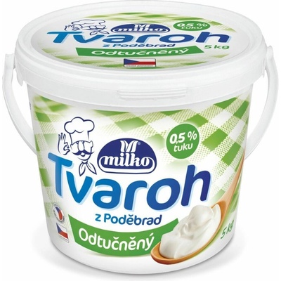 Milko Tvaroh odtučnený jemný 5 kg