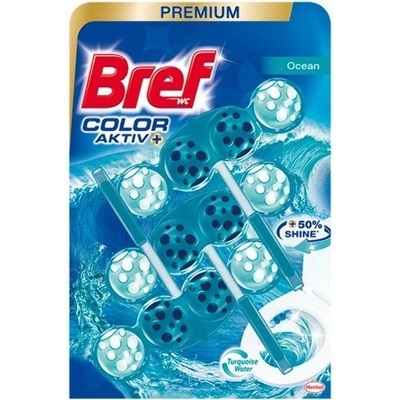BREF Color Aktiv WC blok Ocean 3 x 50 g
