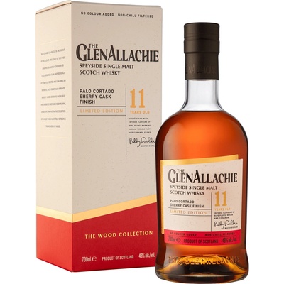 The GlenAllachie 11y Palo Cortado Sherry Cask 48% 0,7 l (kartón)