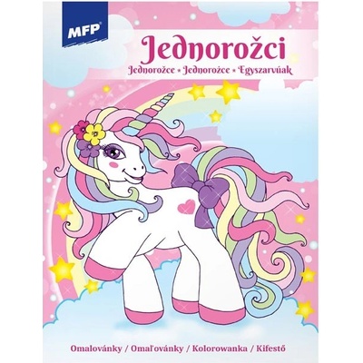 MFP 5301114 Omaľovanky A4 Jednorožci 3 210x276mm/32