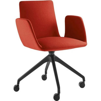 LD SEATING Otočné konferenčné kreslo HARMONY MODERN 870 F95-BL