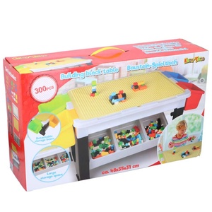 EDDY TOYS детска маса с конструктор, 300 части