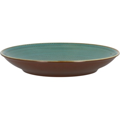 RAK Porcelain Twirl talíř hluboký 28 cm lagoon TWBUBC28LA-12