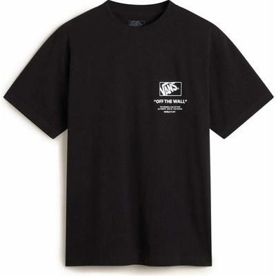 Vans Stacked Tie Dye Logo SS Tee black