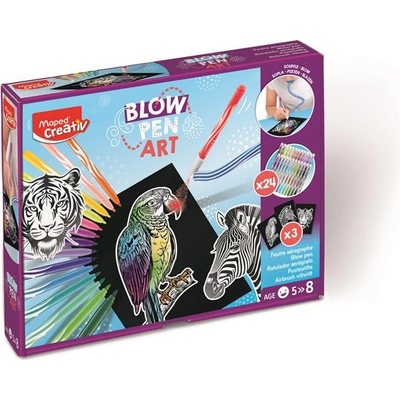 Maped Комплект химикалки за духане, MAPED CREATIV "Blow pen Basic" 846712 (846712)