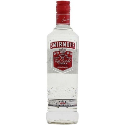Smirnoff Red 37,5% 0,5 l (holá láhev)