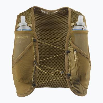 Жилетка за бягане Salomon Active Skin 4 Set brilliant olive/willow
