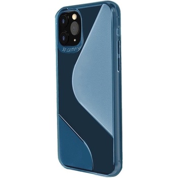 HQWear Калъф за телефон S-Case Flexible Cover TPU за Huawei P40 Lite E, син (9111201907065)