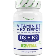 Vit4ever Vitamin D3 10 000 IU + Vitamin K2 200 mcg 180 tablet