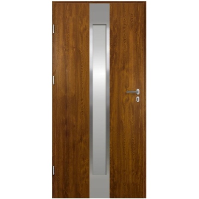 O.K. Doors Neptun 90 Ľ antracit dub zlatý presklené Z70949