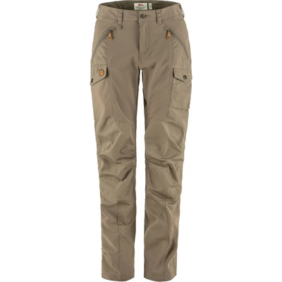 Fjällräven Дамски туристически панталон Fjällräven Women's Nikka Trousers Curved Walking trousers - Suede Brown - размер 38 (110-0140-0913)
