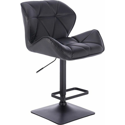 LuxuryForm Design Milano na čiernej hranatej podstave čierna