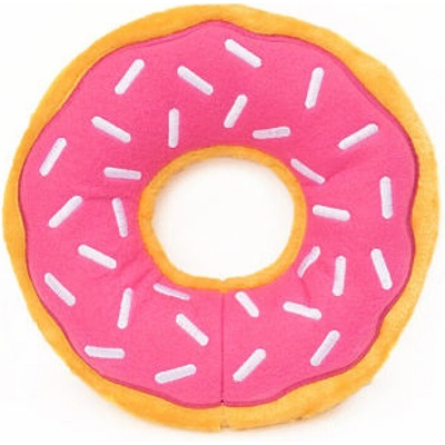 Zippy Paws Dog Hracka Jumbo Donut Jahoda 26 x 26 x 6,5 cm