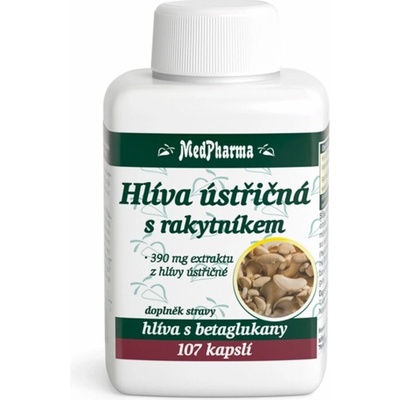 MedPharma Hliva ustricová s rakytníkom 107 kapsúl