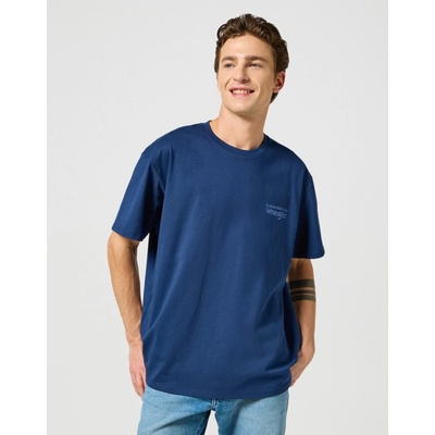 Wrangler tričko GRAPHIC TEE NAVY
