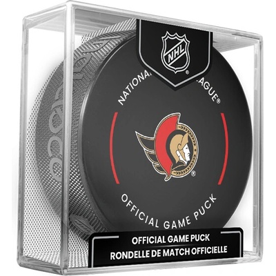 Inglasco Sherwood Puk Ottawa Senators NHL Official Game Puck 2024-2025