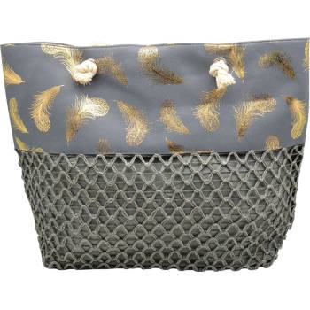 Mora Mora ПЛАЖНА ЧАНТА pluma grey