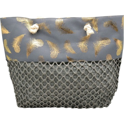 Mora Mora ПЛАЖНА ЧАНТА pluma grey