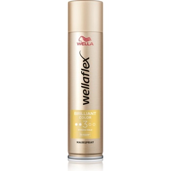 Wella Wellaflex Brilliant Color лак за коса със средна фиксация за боядисана коса 250ml