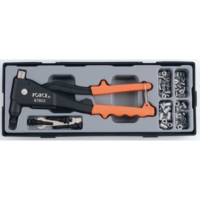 Force Tools Нитачка за гайки force 5861 - комплект m3, m4, m5, m6 (jn67134)