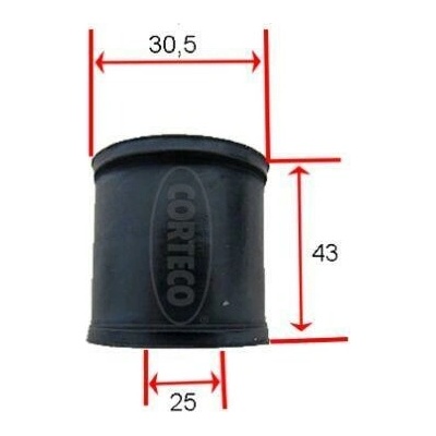 Ulożenie priečneho stabilizátora CORTECO 49405655