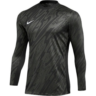Nike pánsky brankársky dres DRI-FIT GARDIEN čierna tmavo sivá biela