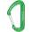 C. A. M. P C. A. M. P. Карабинер с щифт C. A. M. P. Photon Wire Snapgate carabiner - Green - размер Single (321-0196-0111)