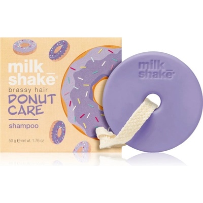 Milk Shake Silver Shine Donut Care šampon neutralizující žluté tóny 50 g