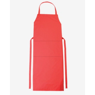 Workwear Verona Dlouhá pracovní zástěra s laclem 00130-01 Red