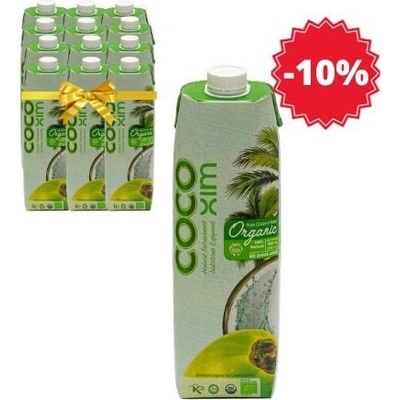 Cocoxim BIO Kokosová voda organic 12 x 1 l