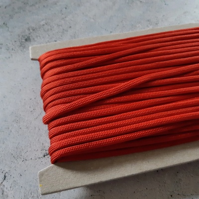 PARACORD 550 - 332 - cihlová - balení 25 metrů