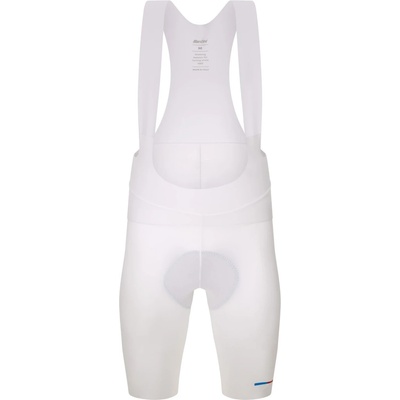 Santini Мъжки клин за колоездене Santini UCI World Champion Bib Shorts Mondo Cycling bottoms - Bianco - размер XXL (055-3436-0115)