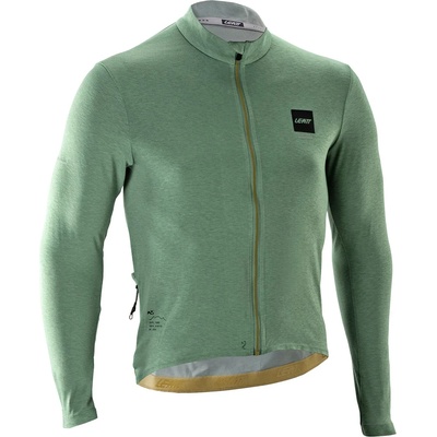 Leatt Мъжка фланелка с дълъг ръкав за колоездене Leatt MTB Endurance 4.0 L/S Cycling jersey - Mist Green (056-4113-0212)