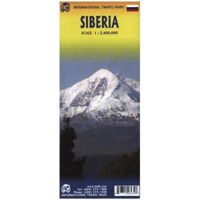International Travel Map ITM Siberia