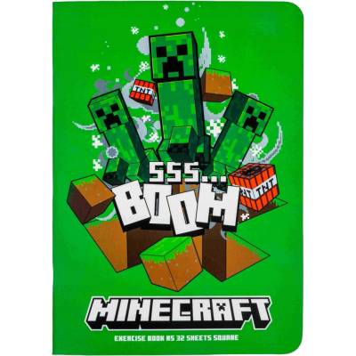 Astra Zošit kockovaný A4 Minecraft