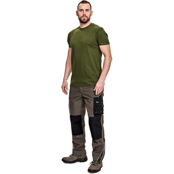 Cerva TEESTA tričko s krátkým rukávem bordó