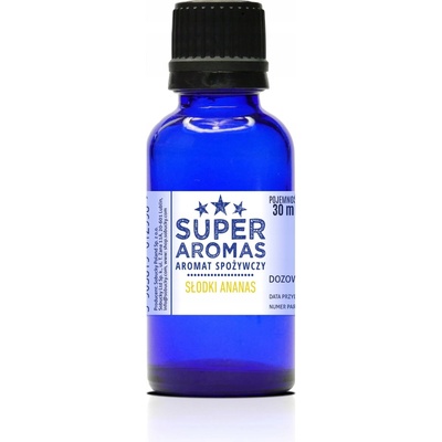 SUPER AROMAS Potravinová aróma SLADKÝ ANANÁS 30 ml