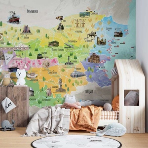 Art Gift Decor Детски фототапет - Карта на България