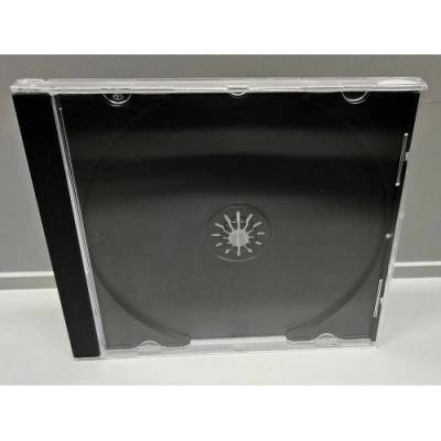 Krabička - CD box komplet / Krabička čirá+tray černý [CD] – Zboží Živě
