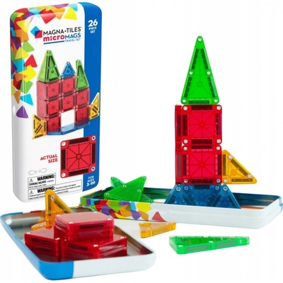 Magna-Tiles microMAGS Travel Set 26 ks – Zboží Živě