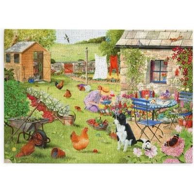House of Puzzles Babičkina záhrada 500 veľkých dielov