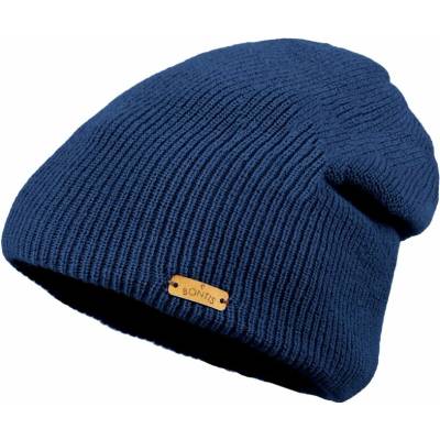 Bontis Spadená dětská zimní čepice Džínová