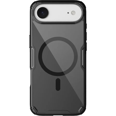 Nillkin Магнитен калъф Nillkin Nature TPU Pro, съвместим с MagSafe за iPhone 17 Air - полупрозрачен черен