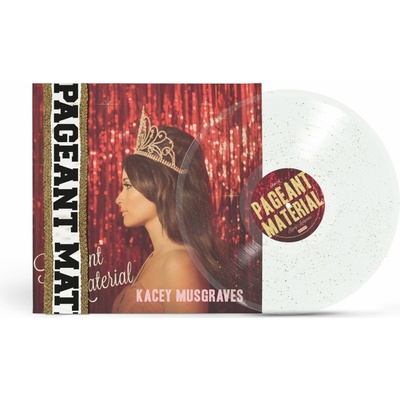Kacey Musgraves - Pageant Material (Transparent White Glitter Coloured) (Anniversary Edition) LP