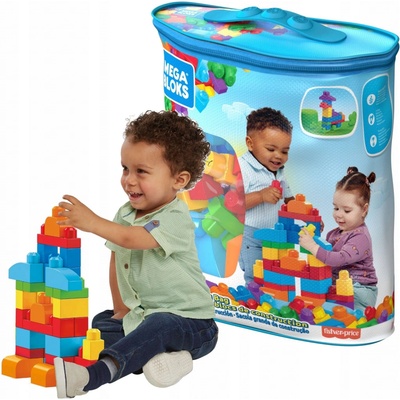 Mega Bloks First Builders Big Building bag boys 60 ks – Zboží Dáma