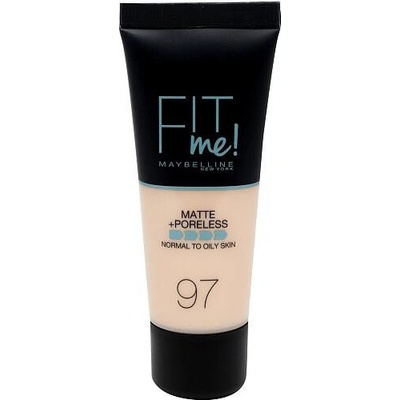 Maybelline Fit Me Matte + Poreless Make-up 97 Natural Porcelain 30 ml