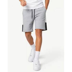 Jack&jones Jpstlogo Blocking Sweat Shorts Vg Sn Jnr Light Grey - magazinko